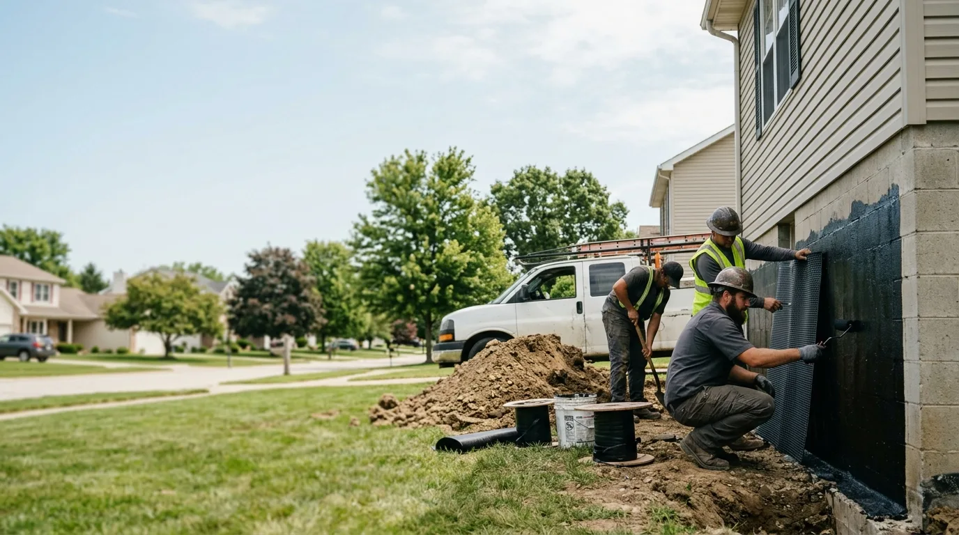 Basement Waterproofing in Auburn, IL near me